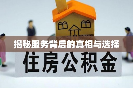 丰润揭秘服务背后的真相与选择