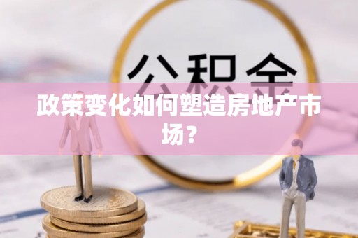 丰润政策变化如何塑造房地产市场？